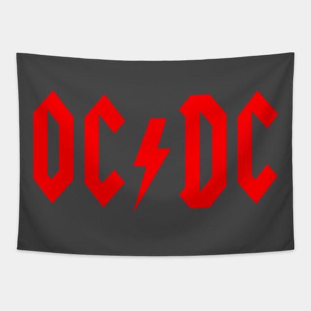 OC DC Tapestry by dankdesigns