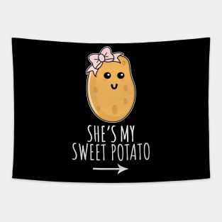 She's My Sweet Potato Tapestry