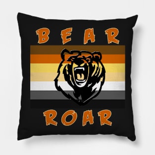 BEAR PRIDE ROAR Pillow