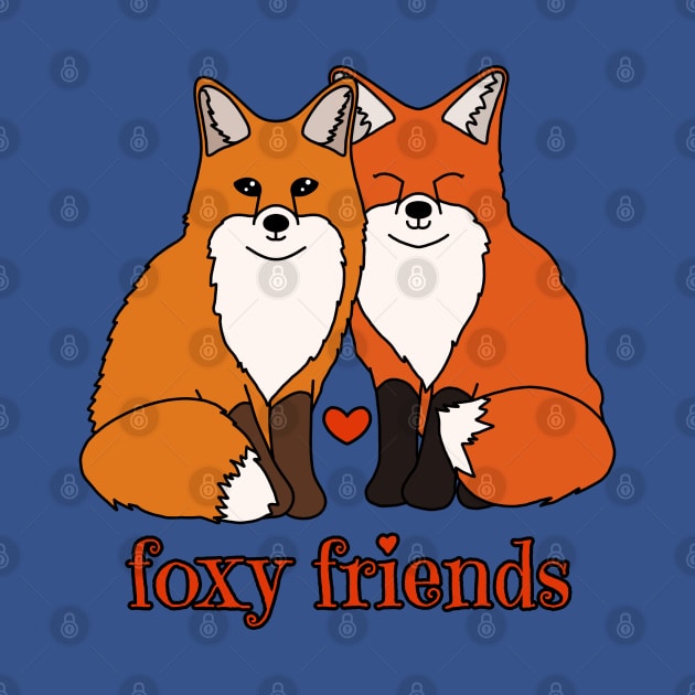 Foxy Friends by Art by Veya