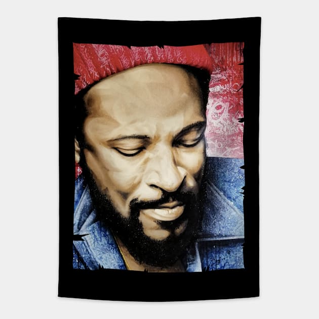 marvin portrait Tapestry by BUBBLEMOON