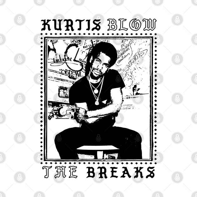 Kurtis Blow /\/ The Breaks /\/ Retro Fan Design by DankFutura