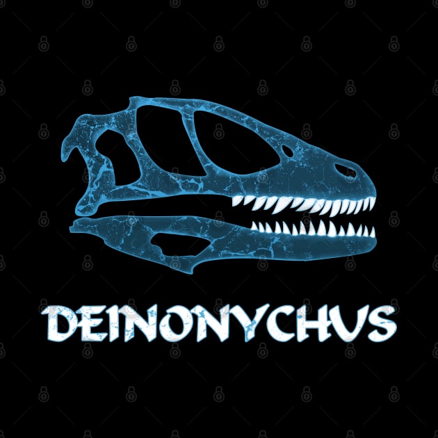 Deinonychus by NicGrayTees