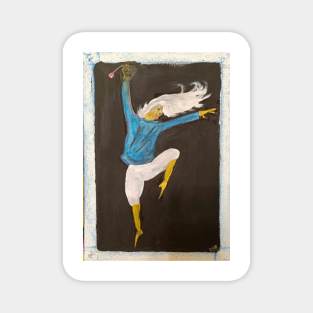 Age cannot wither her, nor custom stale her infinite variety Magnet