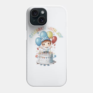 anime birthday boy Phone Case