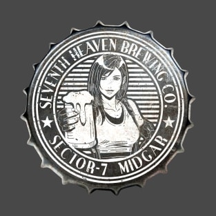 7th Heaven Brewing Co. - Bottle Cap T-Shirt