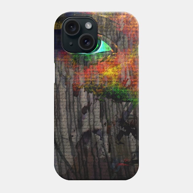 Green eye mystery Phone Case by rolffimages