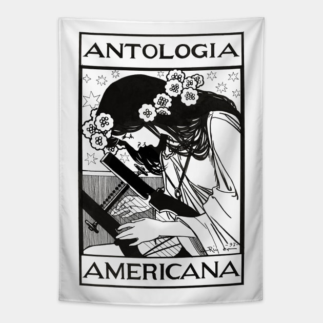 American Anthology book cover Tapestry by UndiscoveredWonders