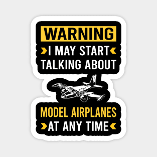 Warning Model Airplane Plane Planes Aircraft Magnet