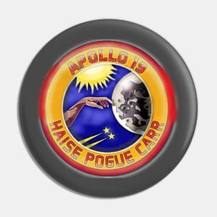 apollo 19 (canceled) mission "patch" artwork Pin