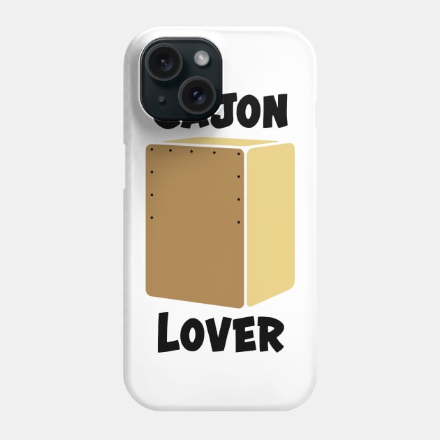 Cajon Lover Phone Case by schlag.art