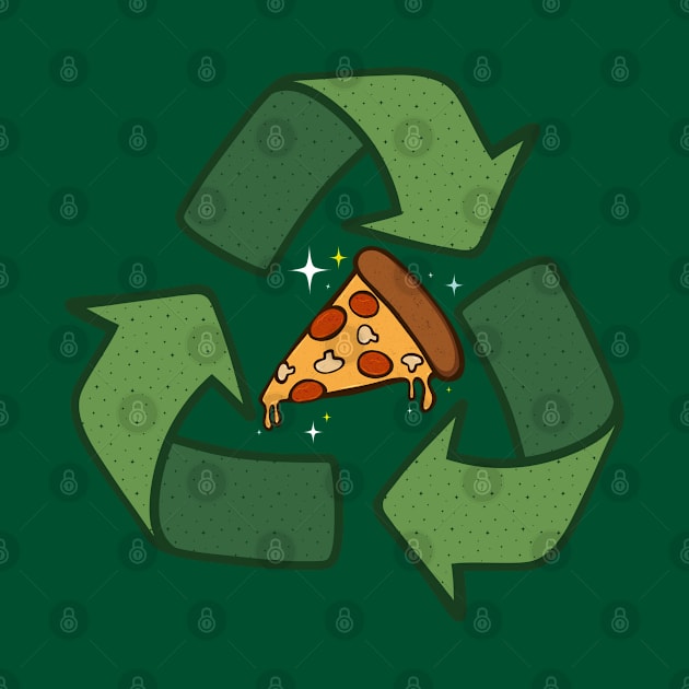 Recycle Pizza by ArtDiggs