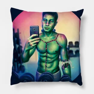 Frankenstein’s Body Building Pillow