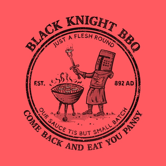 Black Knight BBQ by kg07_shirts