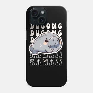 Kawaii Dugong Phone Case