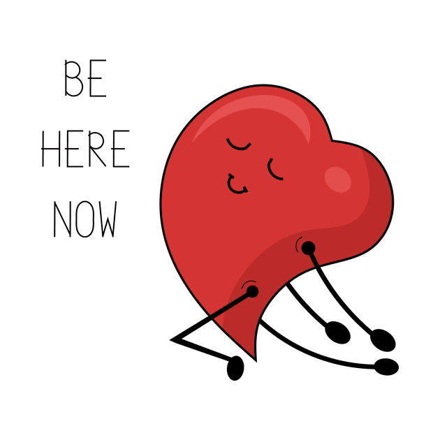 Heart cartoon inspirational illustration by SooperYela