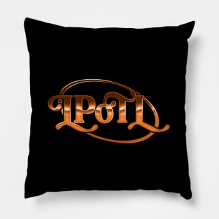 LPOTL - Retro Typographic Design Pillow