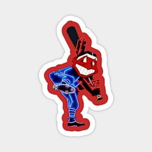 Chiefin Wahoo Wakaanhoo Cleveland Ohio Baseball Women's Ideal Racerbac –  Mythical Merch