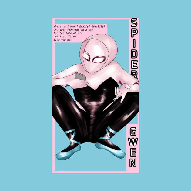 Spider-Gwen quote by ShibShop