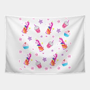 Fairy Ann the Unicorn Pattern Tapestry