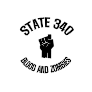 340 Blood and Zombies sticker T-Shirt