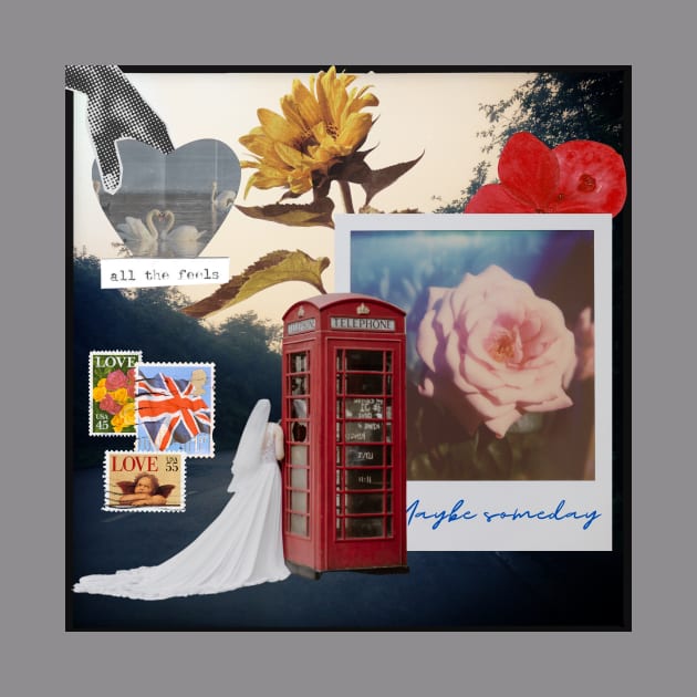 Nuptial Nostalgia Collage: A London Love Story by Amourist