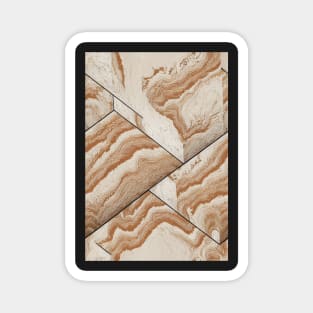 Travertine Stone Pattern Texture #3 Magnet