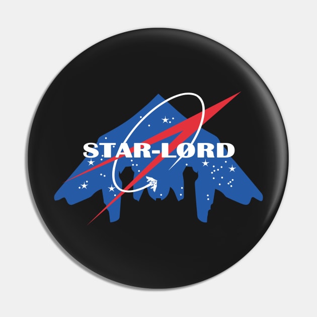 NASA Star-Lord Pin by Devotees