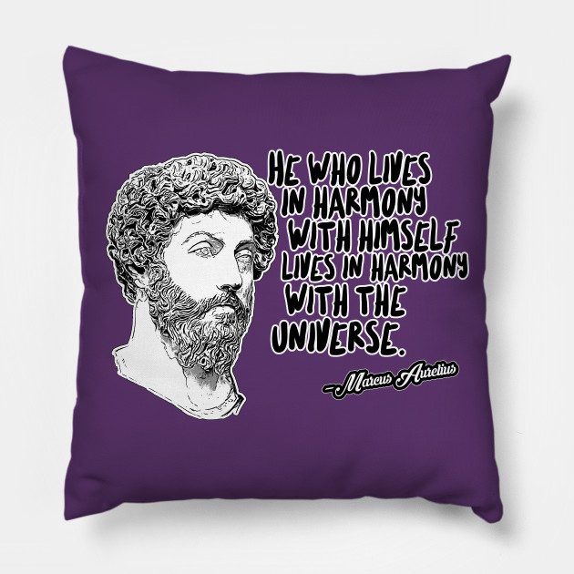 Marcus Aurelius Philosophy Quote Statement Design