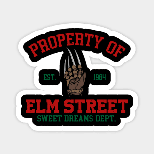 Property of elm street Magnet