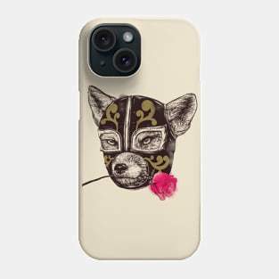 The mask of Zorro Luchador Phone Case