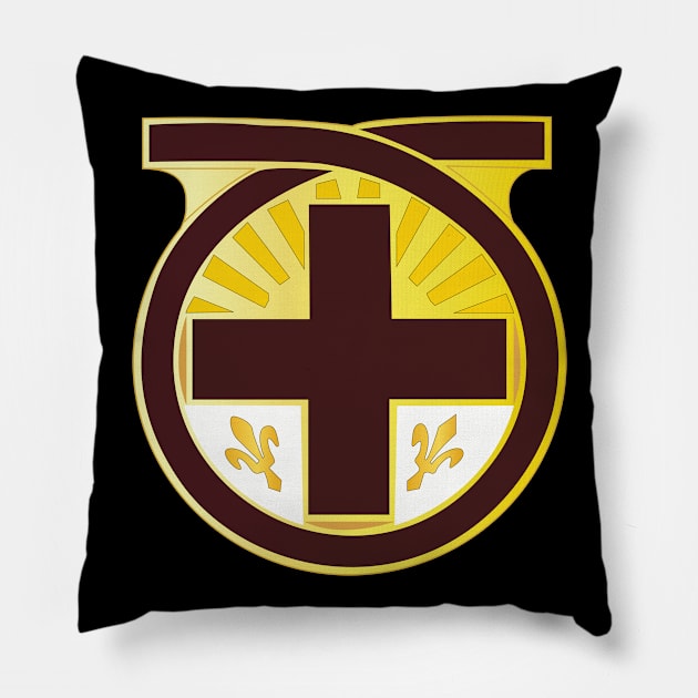 24th Evacuation Hospital wo txt Pillow by twix123844