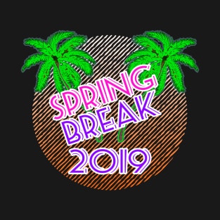 Spring Break 2019 Official T-Shirt #3 by Basement Mastermind T-Shirt