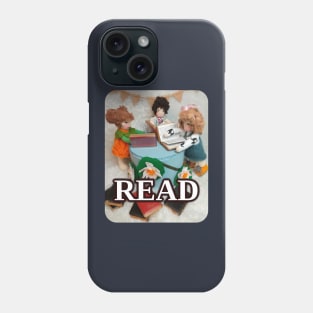 Craft Dolls Read Phone Case