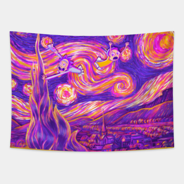 van gogh rick and morty