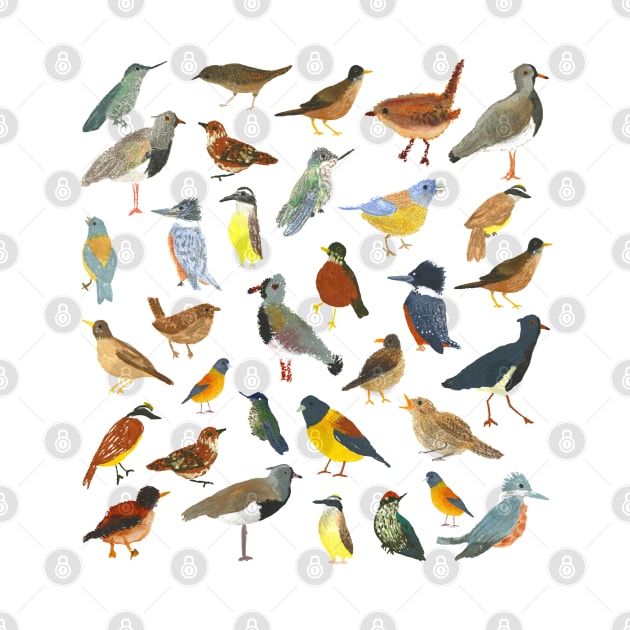 Great collection of birds illustrations by agus.cami