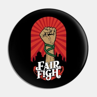 Fair Fight Pin