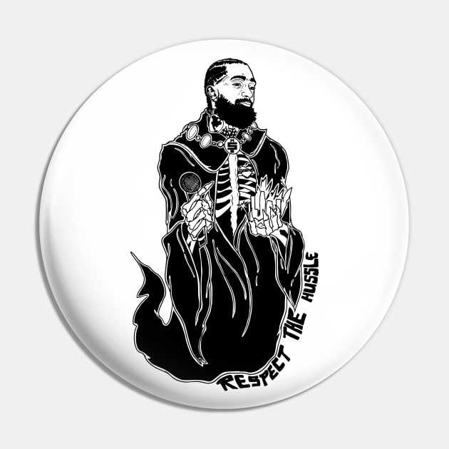 Respect The Hussle Pin by TheDopestRobot