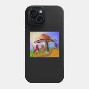 Three Houses in a Row Phone Case