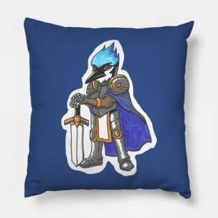 Blue Jay Paladin Pillow