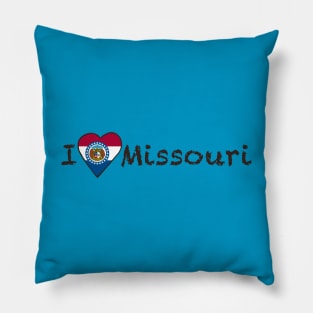 I Love Missouri Pillow