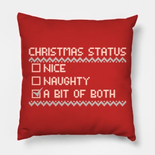 Christmas Status 1 Pillow