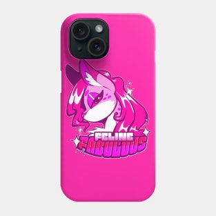 feline (feelin') fabulous Phone Case