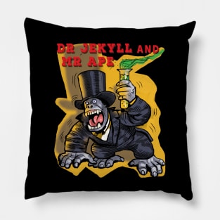 Steampunk Dr Jekyll Pillow