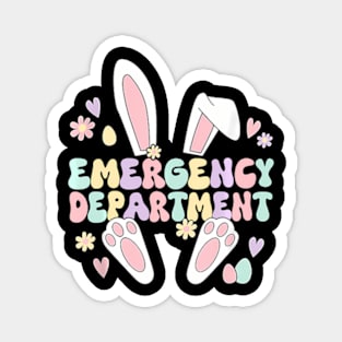 Easter Nurse Crew Easter Day ncy Room Nurses Bunny Magnet