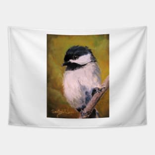 Chickadee Tapestry