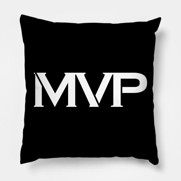 MVP Sports Most Valuable Player Pillow by Kev Brett Designs