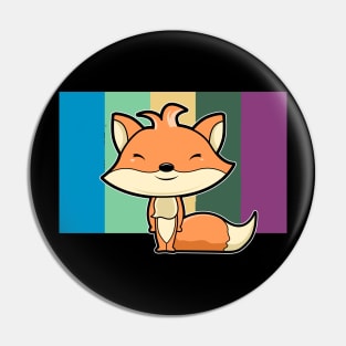 Vintage Fox Pin