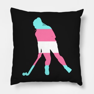 Field Hockey: Transgender Pride Pillow