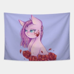 Blood rose(pony) Tapestry